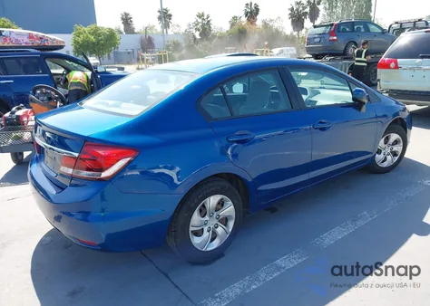2015 Honda Civic Lx из США, поврежденный, VIN 19XFB2F5XFE263809